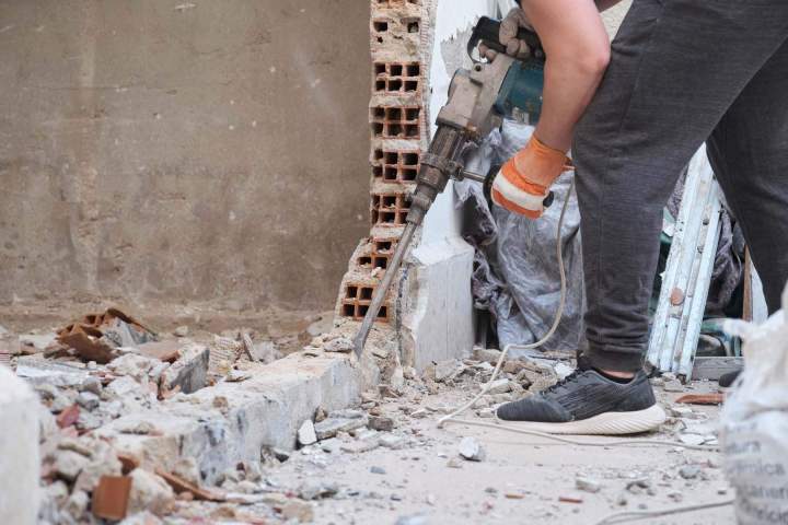 Déconstruction de murs intérieurs Perpignan